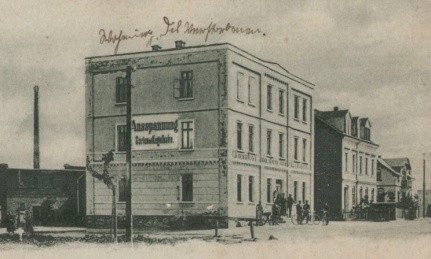 Gasthof "Vier Linden" um 1906