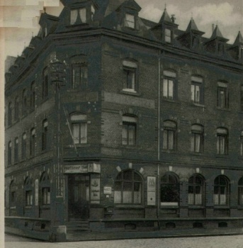 Restaurant Wettiner Hof um 1911